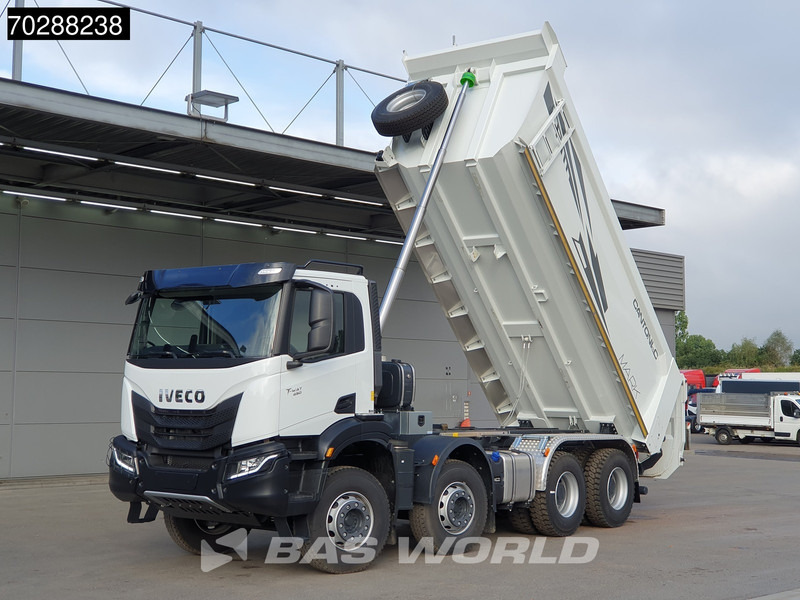 Iveco T-Way 450 8X4 New! 20m3 Cantoni Tipper Steelsuspension Big-Axle Euro 6 - Tippbil: bilde 3 Iveco T-Way 450 8X4 New! 20m3 Cantoni Tipper Steelsuspension Big-Axle Euro 6 - Tippbil: bilde 3
