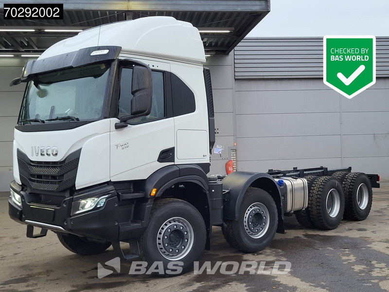 Iveco T-Way 510 8X4 NEW chassis! Retarder Big-Axle Steelsuspension LED Automatic Euro 6 - Chassis lastebil: bilde 1 Iveco T-Way 510 8X4 NEW chassis! Retarder Big-Axle Steelsuspension LED Automatic Euro 6 - Chassis lastebil: bilde 1