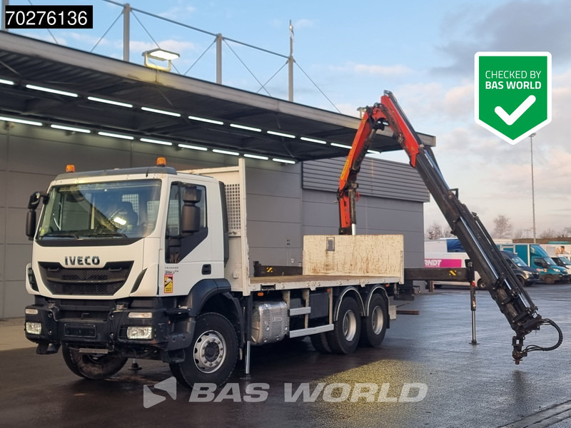 Iveco Trakker 360 6X4 Palfinger PK 18502 SH D Kran Crane Big axle Euro 6 - Planbil, Kranbil: bilde 1 Iveco Trakker 360 6X4 Palfinger PK 18502 SH D Kran Crane Big axle Euro 6 - Planbil, Kranbil: bilde 1