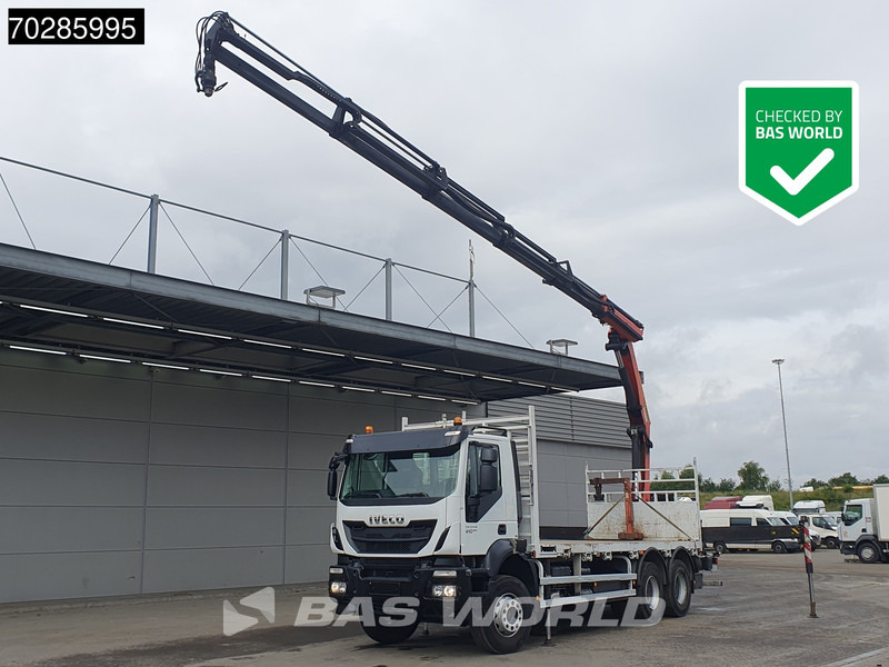 Iveco Trakker 410 6X4 Palfinger PK22002 Kran Crane Big-Axle Steelsuspension Euro 5 - Planbil, Kranbil: bilde 1 Iveco Trakker 410 6X4 Palfinger PK22002 Kran Crane Big-Axle Steelsuspension Euro 5 - Planbil, Kranbil: bilde 1