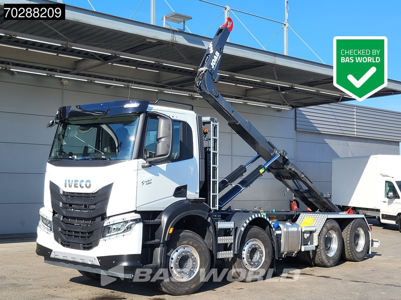 Iveco X-Way 480 8X4 NEW! 24tons JOAB containersystem Retarder Alcoa Big-Axle Navi LED Euro 6 - Krokbil: bilde 1 Iveco X-Way 480 8X4 NEW! 24tons JOAB containersystem Retarder Alcoa Big-Axle Navi LED Euro 6 - Krokbil: bilde 1