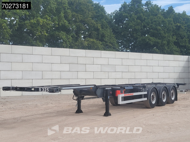 Kässbohrer CSRIL0S0E123 3 axles - Container-transport/ Vekselflak semitrailer: bilde 2 Kässbohrer CSRIL0S0E123 3 axles - Container-transport/ Vekselflak semitrailer: bilde 2