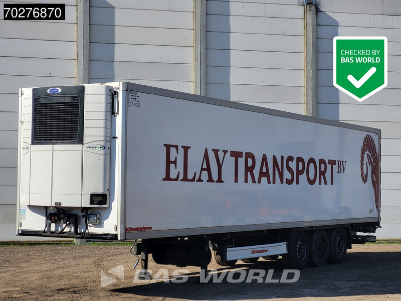 Kässbohrer Carrier Vector 1550 Tailgate TÜV 06/25 Liftachse LBW BPW - Kjølesemi: bilde 1 Kässbohrer Carrier Vector 1550 Tailgate TÜV 06/25 Liftachse LBW BPW - Kjølesemi: bilde 1