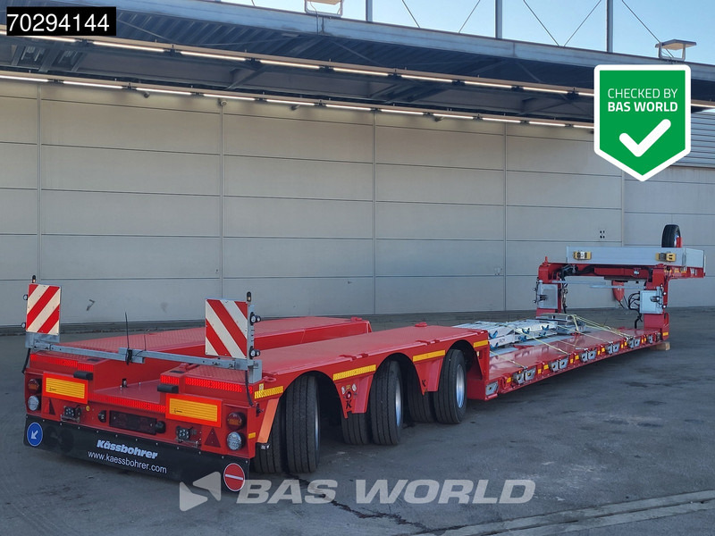 Kässbohrer LB3E 3 axles NEW! Extenable 540cm Gooseneck 3xSteeringaxle - Lavloader semitrailer: bilde 1 Kässbohrer LB3E 3 axles NEW! Extenable 540cm Gooseneck 3xSteeringaxle - Lavloader semitrailer: bilde 1
