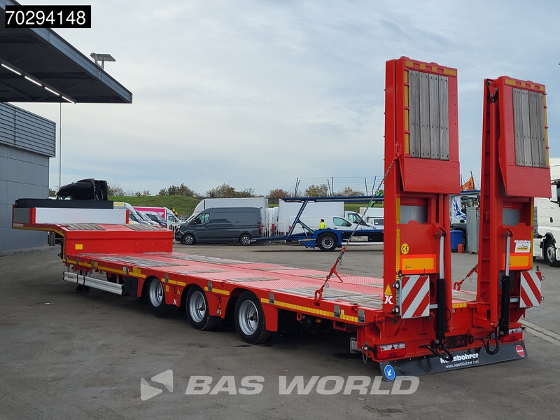 Kässbohrer LB3E 3 axles Steering+Lift Axle Extendable Ramps - Lavloader semitrailer: bilde 5 Kässbohrer LB3E 3 axles Steering+Lift Axle Extendable Ramps - Lavloader semitrailer: bilde 5