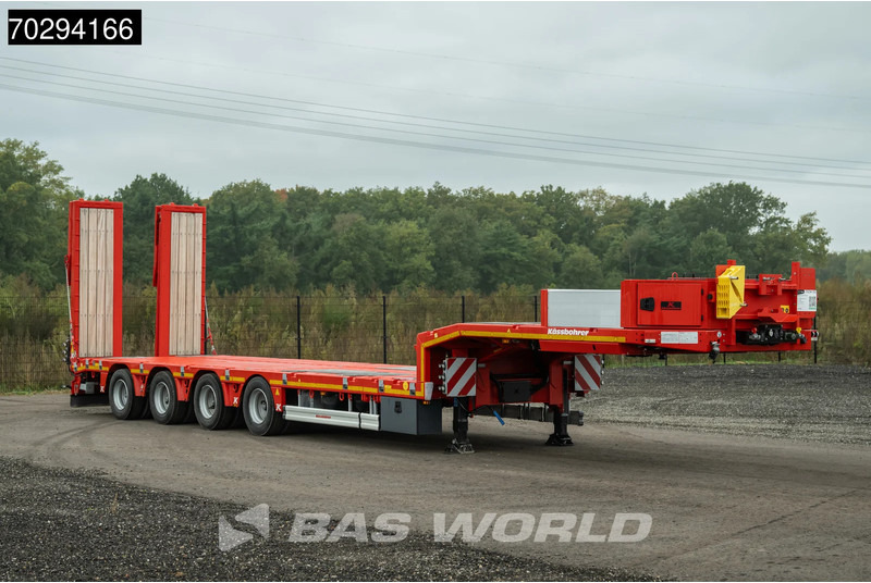 Kässbohrer LB4E 3 axles Extendable Ramps 1x Lift 3x Steering Axle - Lavloader semitrailer: bilde 5 Kässbohrer LB4E 3 axles Extendable Ramps 1x Lift 3x Steering Axle - Lavloader semitrailer: bilde 5