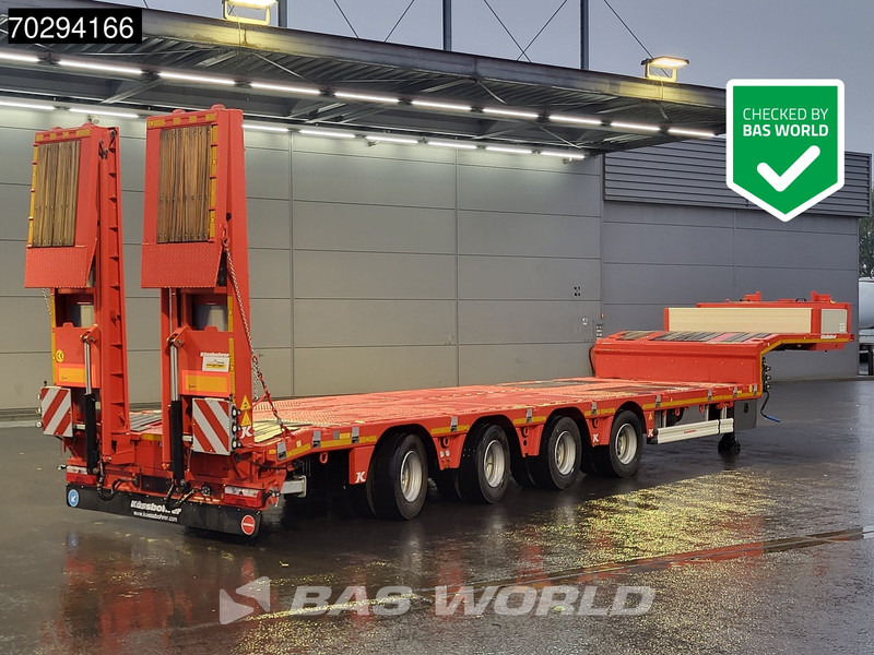 Kässbohrer LB4E 3 axles Extendable Ramps 1x Lift 3x Steering Axle - Lavloader semitrailer: bilde 3 Kässbohrer LB4E 3 axles Extendable Ramps 1x Lift 3x Steering Axle - Lavloader semitrailer: bilde 3