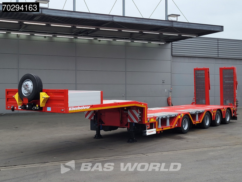 Kässbohrer LB4E 4 axles Hydr. Ramps 620cm-Extendable Lift+ 2x Steering Axle - Lavloader semitrailer: bilde 3 Kässbohrer LB4E 4 axles Hydr. Ramps 620cm-Extendable Lift+ 2x Steering Axle - Lavloader semitrailer: bilde 3