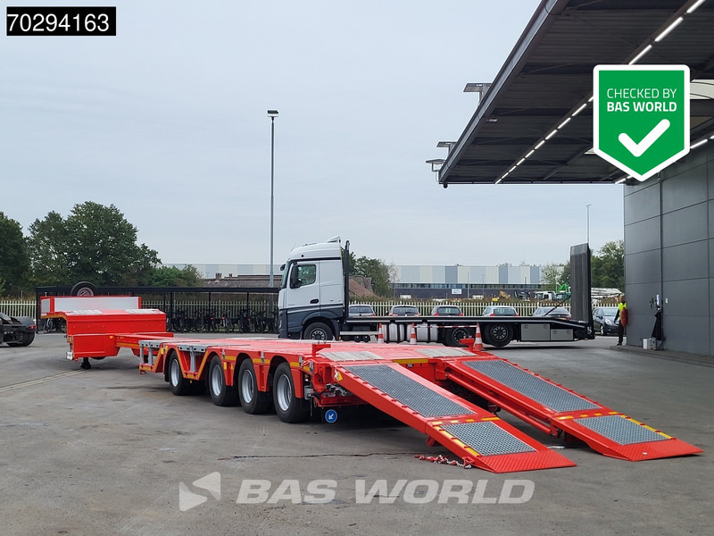 Kässbohrer LB4E 4 axles Hydr. Ramps 620cm-Extendable Lift+ 2x Steering Axle - Lavloader semitrailer: bilde 1 Kässbohrer LB4E 4 axles Hydr. Ramps 620cm-Extendable Lift+ 2x Steering Axle - Lavloader semitrailer: bilde 1
