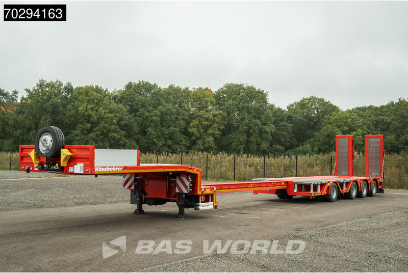 Kässbohrer LB4E 4 axles Hydr. Ramps 620cm-Extendable Lift+ 2x Steering Axle - Lavloader semitrailer: bilde 2 Kässbohrer LB4E 4 axles Hydr. Ramps 620cm-Extendable Lift+ 2x Steering Axle - Lavloader semitrailer: bilde 2