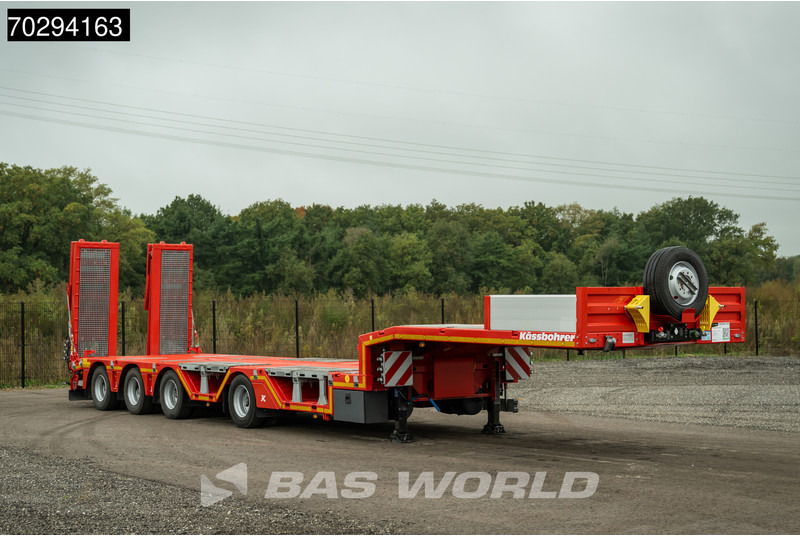 Kässbohrer LB4E 4 axles Hydr. Ramps 620cm-Extendable Lift+ 2x Steering Axle - Lavloader semitrailer: bilde 3 Kässbohrer LB4E 4 axles Hydr. Ramps 620cm-Extendable Lift+ 2x Steering Axle - Lavloader semitrailer: bilde 3