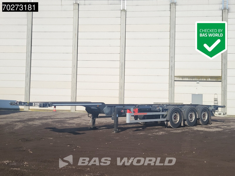 Kässbohrer Multi 3 axles - Container-transport/ Vekselflak semitrailer: bilde 1 Kässbohrer Multi 3 axles - Container-transport/ Vekselflak semitrailer: bilde 1
