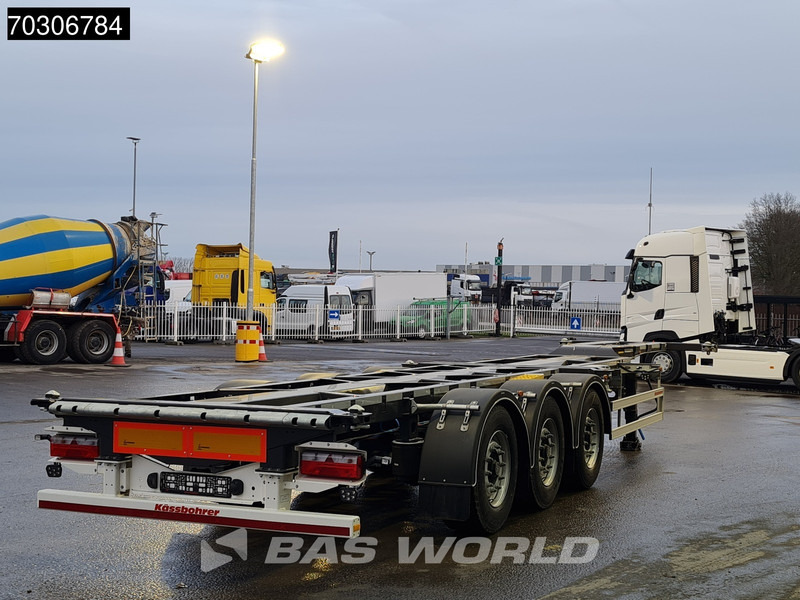 Kässbohrer XD NEW 2x20ft 40ft - Container-transport/ Vekselflak semitrailer: bilde 5 Kässbohrer XD NEW 2x20ft 40ft - Container-transport/ Vekselflak semitrailer: bilde 5