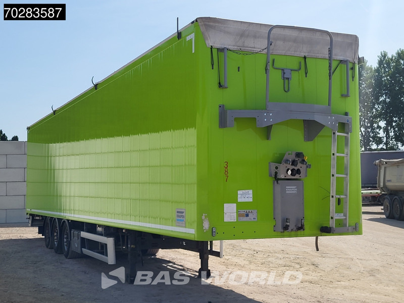 Knapen 3 axles Liftachse 103m3 Schiebewand - Med walking floor semitrailer: bilde 3 Knapen 3 axles Liftachse 103m3 Schiebewand - Med walking floor semitrailer: bilde 3