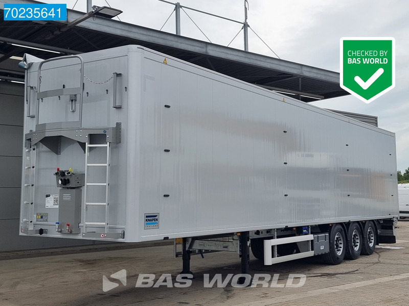 Knapen K100 6MM 92m3 3 axles NEW 6mm 92M3 Liftachse - Med walking floor semitrailer: bilde 1 Knapen K100 6MM 92m3 3 axles NEW 6mm 92M3 Liftachse - Med walking floor semitrailer: bilde 1