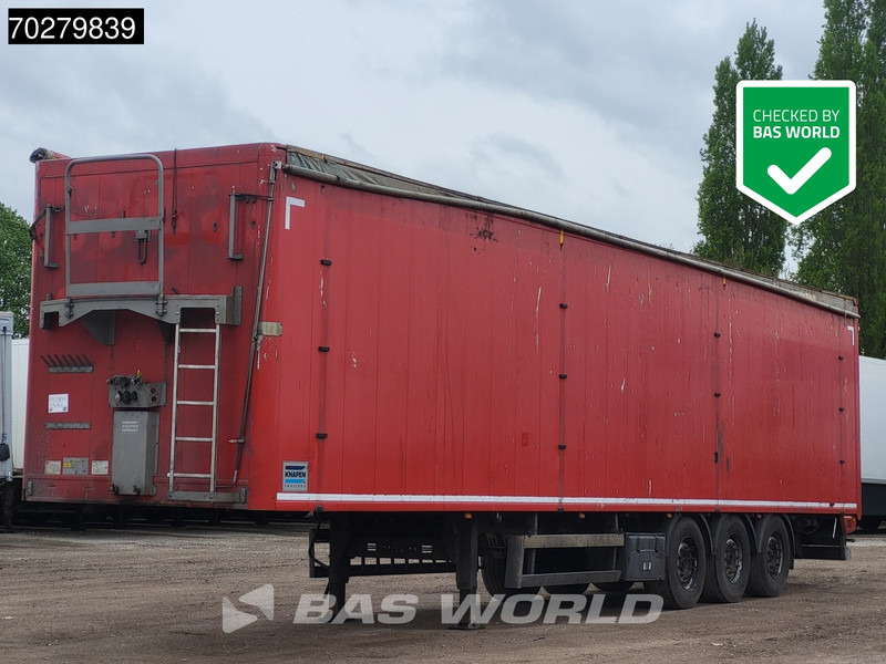 Knapen K100 92m3 10mm Waste Cover Liftachse APK 01/26 - Med walking floor semitrailer: bilde 1 Knapen K100 92m3 10mm Waste Cover Liftachse APK 01/26 - Med walking floor semitrailer: bilde 1