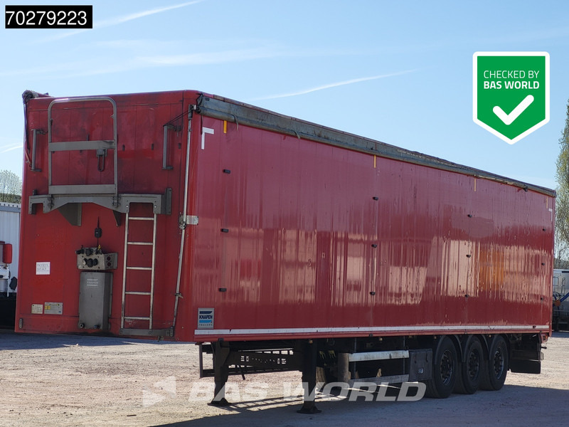 Knapen K100 92m3 Liftachse 10mm Waste Cover APK 03/26 - Med walking floor semitrailer: bilde 1 Knapen K100 92m3 Liftachse 10mm Waste Cover APK 03/26 - Med walking floor semitrailer: bilde 1