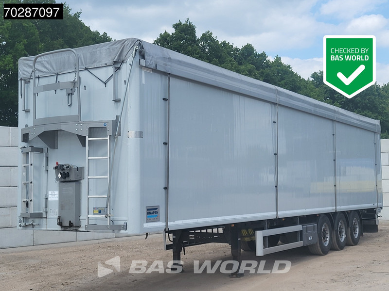 Knapen K100 Wheeled NL-Trailer 10mm TÜV 05-26 Liftachse - Med walking floor semitrailer: bilde 1 Knapen K100 Wheeled NL-Trailer 10mm TÜV 05-26 Liftachse - Med walking floor semitrailer: bilde 1