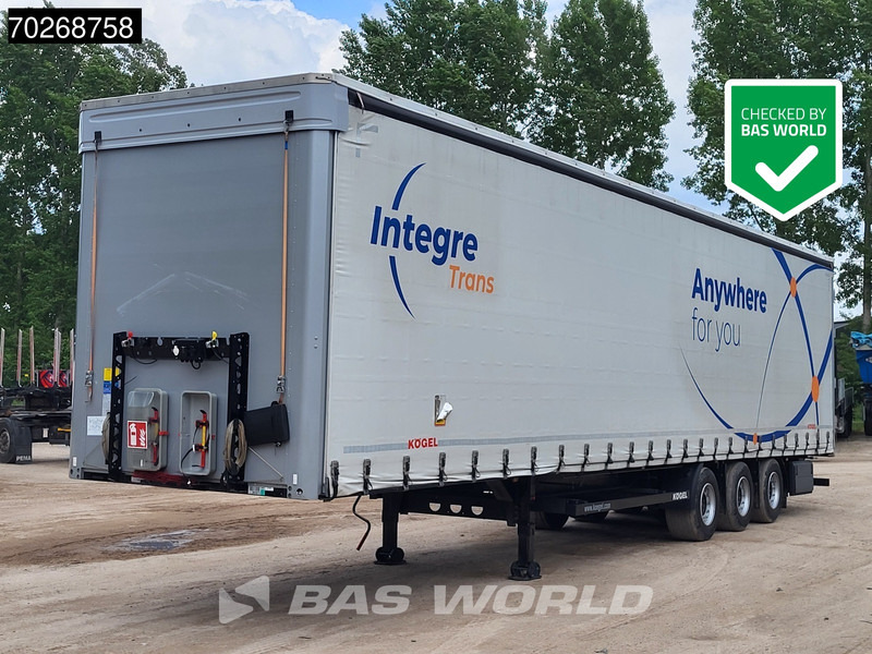 Kögel S24-1 3 axles Mega Anti Vandalism SAF - Gardintrailer: bilde 1 Kögel S24-1 3 axles Mega Anti Vandalism SAF - Gardintrailer: bilde 1