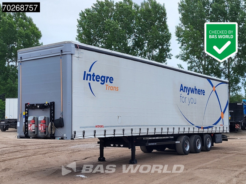 Kögel S24-1 3 axles Mega SAF Anti Vandalism - Gardintrailer: bilde 1 Kögel S24-1 3 axles Mega SAF Anti Vandalism - Gardintrailer: bilde 1