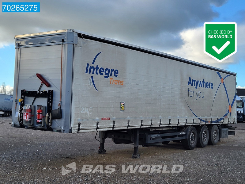 Gardintrailer Kögel S24-1 3 axles Sliding Roof Anti Vandalism: bilde 1