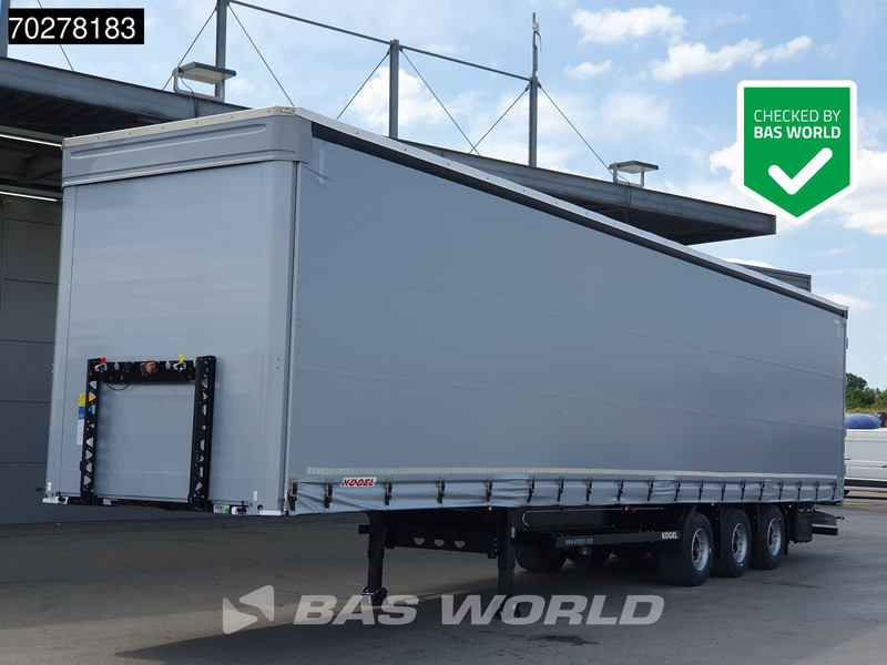 Kögel S24-1 MEGA Hefdak Schuifdak Liftas - Gardintrailer: bilde 1 Kögel S24-1 MEGA Hefdak Schuifdak Liftas - Gardintrailer: bilde 1