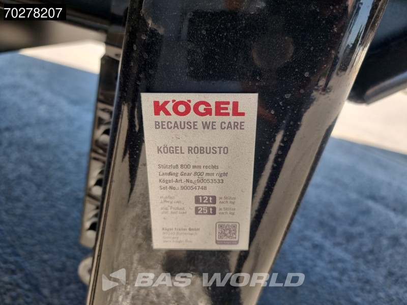 Ny Åpen semitrailer Kögel S24-1 NEW Liftachse Bordwände: bilde 12