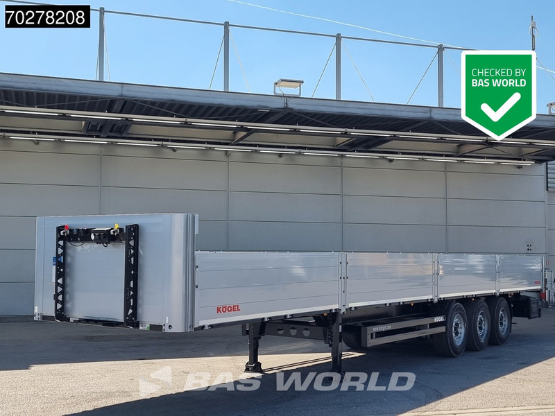 Kögel S24-1 OPEN Liftachse Bordwände - Åpen semitrailer: bilde 1 Kögel S24-1 OPEN Liftachse Bordwände - Åpen semitrailer: bilde 1