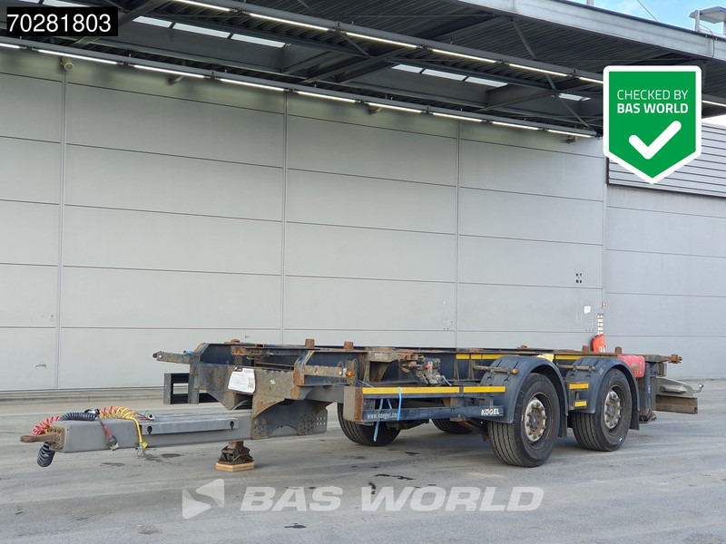Kögel ZW18 2 axles TUV 09/25 - Container-transport/ Vekselflak tilhenger: bilde 1 Kögel ZW18 2 axles TUV 09/25 - Container-transport/ Vekselflak tilhenger: bilde 1