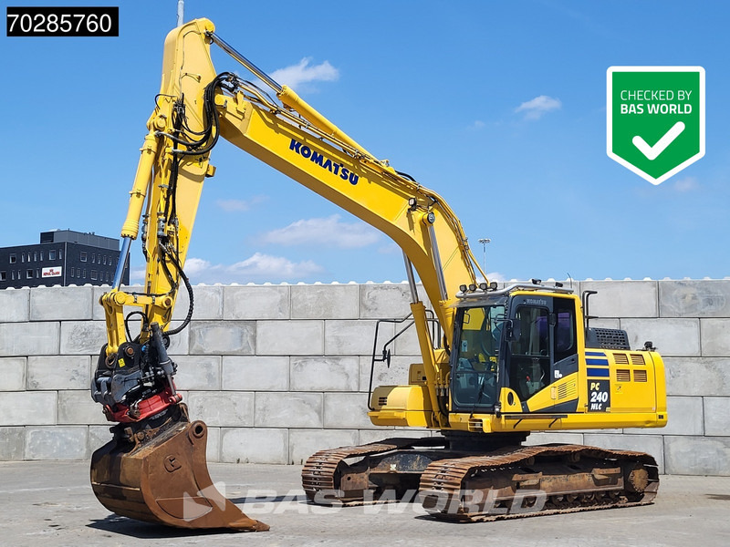 Komatsu PC240 NLC-11 NARROW - ROTOTILT - Beltegraver: bilde 1 Komatsu PC240 NLC-11 NARROW - ROTOTILT - Beltegraver: bilde 1