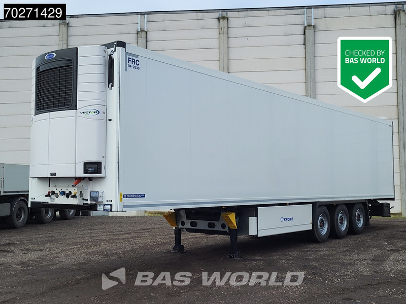Krone Carrier Vector 1550 3 axles Palettenkasten Liftachse - Kjølesemi: bilde 1 Krone Carrier Vector 1550 3 axles Palettenkasten Liftachse - Kjølesemi: bilde 1