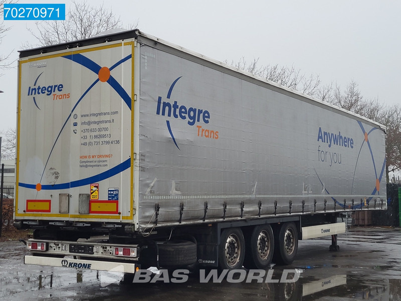 Gardintrailer Krone SD 3 axles Anti-Vandalimus-Plane: bilde 6