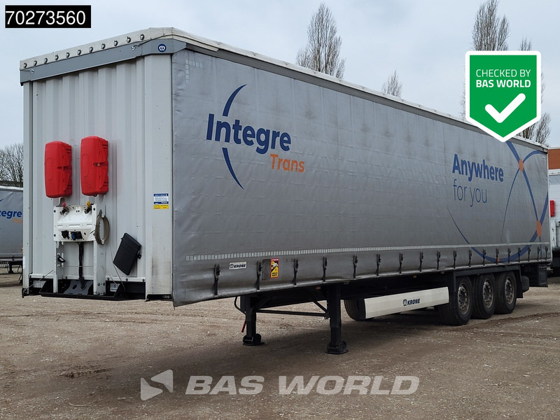 Krone SD 3 axles Edscha Anti-Vandalimus-Plane Alcoa's - Gardintrailer: bilde 1 Krone SD 3 axles Edscha Anti-Vandalimus-Plane Alcoa's - Gardintrailer: bilde 1