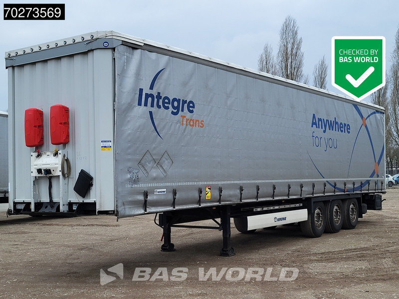 Krone SD 3 axles Edscha Anti-Vandalimus-Plane Alcoa's - Gardintrailer: bilde 1 Krone SD 3 axles Edscha Anti-Vandalimus-Plane Alcoa's - Gardintrailer: bilde 1