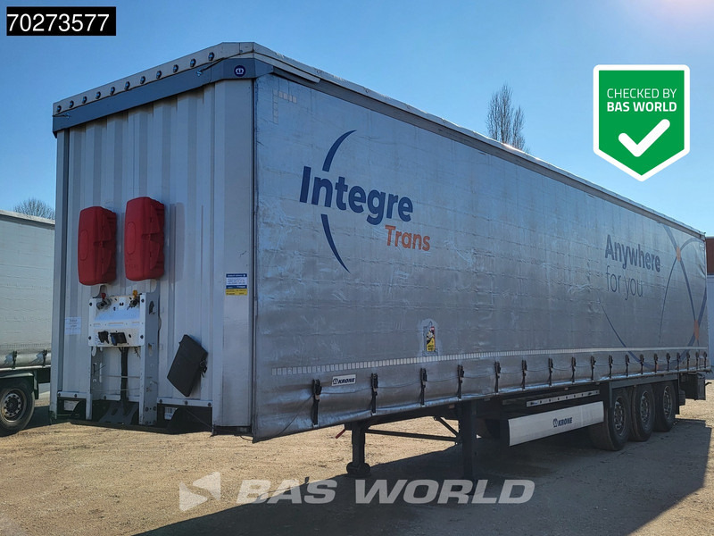 Krone SD 3 axles Edscha Anti Vandalismus plane - Gardintrailer: bilde 1 Krone SD 3 axles Edscha Anti Vandalismus plane - Gardintrailer: bilde 1