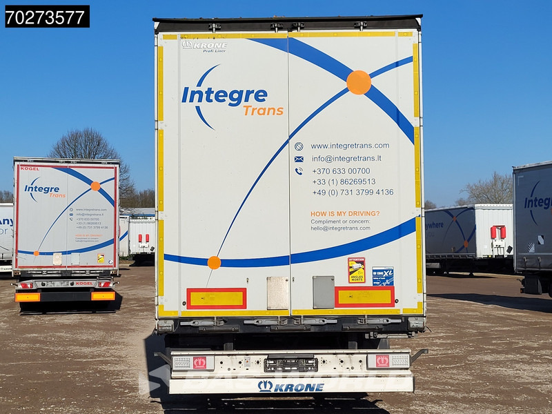 Gardintrailer Krone SD 3 axles Edscha Anti Vandalismus plane: bilde 7