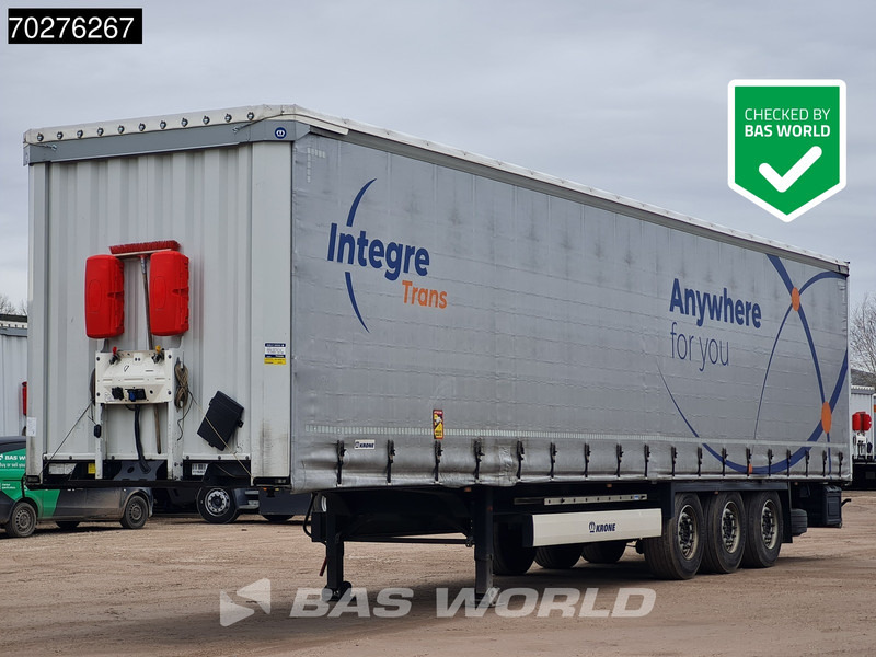 Krone SD 3 axles Edscha Anti Vandalismus plane - Gardintrailer: bilde 1 Krone SD 3 axles Edscha Anti Vandalismus plane - Gardintrailer: bilde 1