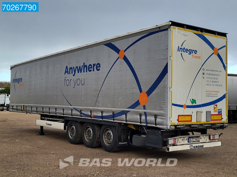 Krone SD 3 axles Sliding Roof Anti Vandalism - Gardintrailer: bilde 2 Krone SD 3 axles Sliding Roof Anti Vandalism - Gardintrailer: bilde 2