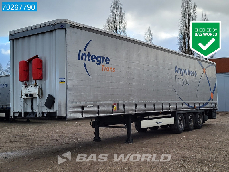 Krone SD 3 axles Sliding Roof Anti Vandalism - Gardintrailer: bilde 1 Krone SD 3 axles Sliding Roof Anti Vandalism - Gardintrailer: bilde 1