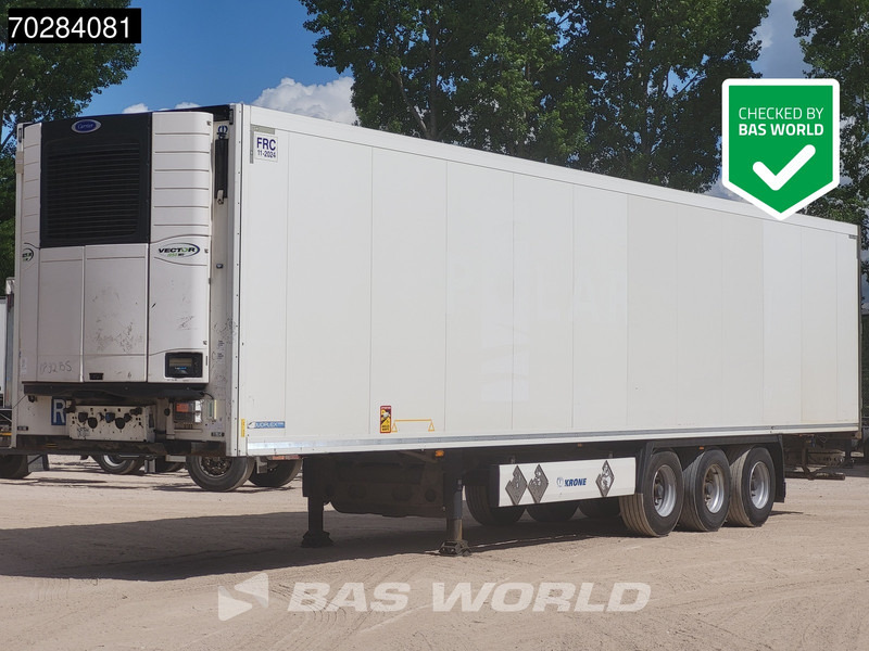 Krone SD 3 axles TÜV 01-26 Doppelverdampfer Doppelstock Blumenbreit Schiebewand - Kjølesemi: bilde 1 Krone SD 3 axles TÜV 01-26 Doppelverdampfer Doppelstock Blumenbreit Schiebewand - Kjølesemi: bilde 1