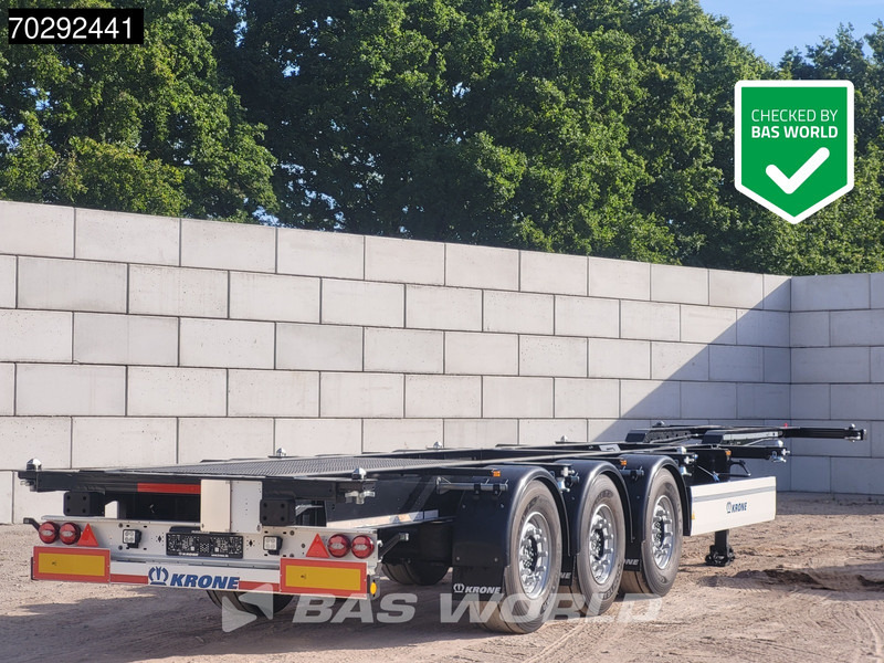 Krone SD NEW, Liftachse - Container-transport/ Vekselflak semitrailer: bilde 1 Krone SD NEW, Liftachse - Container-transport/ Vekselflak semitrailer: bilde 1