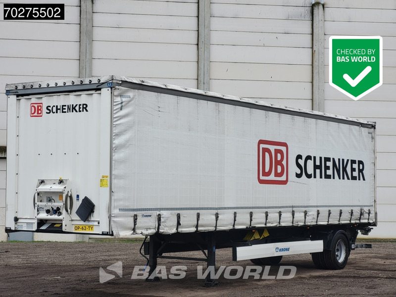 Krone SE City Tailgate Sliding Roof Anti vandalism Steering Axle - Gardintrailer: bilde 1 Krone SE City Tailgate Sliding Roof Anti vandalism Steering Axle - Gardintrailer: bilde 1