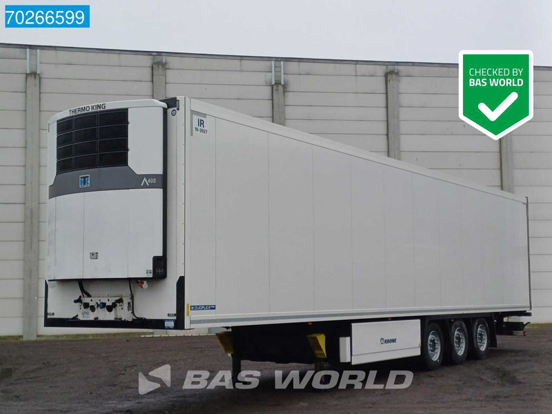 Krone Thermo King A 400 Doppelstock Blumenbreit Liftachse Palettenkasten - Kjølesemi: bilde 1 Krone Thermo King A 400 Doppelstock Blumenbreit Liftachse Palettenkasten - Kjølesemi: bilde 1