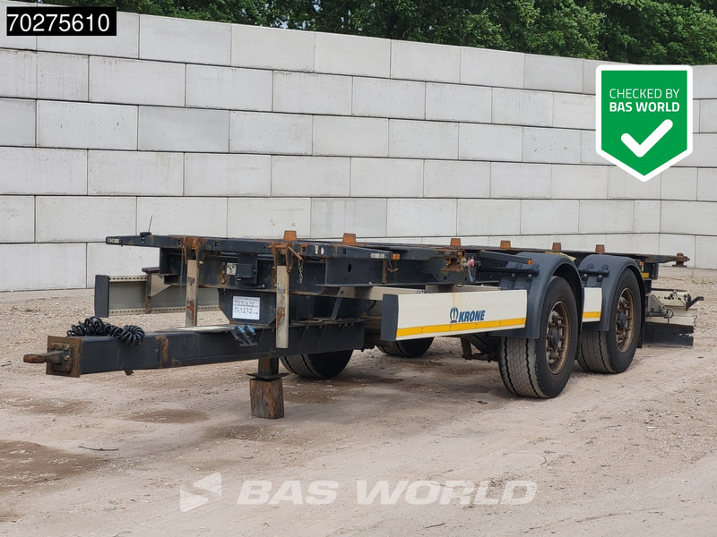 Krone ZZ20A - Container-transport/ Vekselflak tilhenger: bilde 1 Krone ZZ20A - Container-transport/ Vekselflak tilhenger: bilde 1