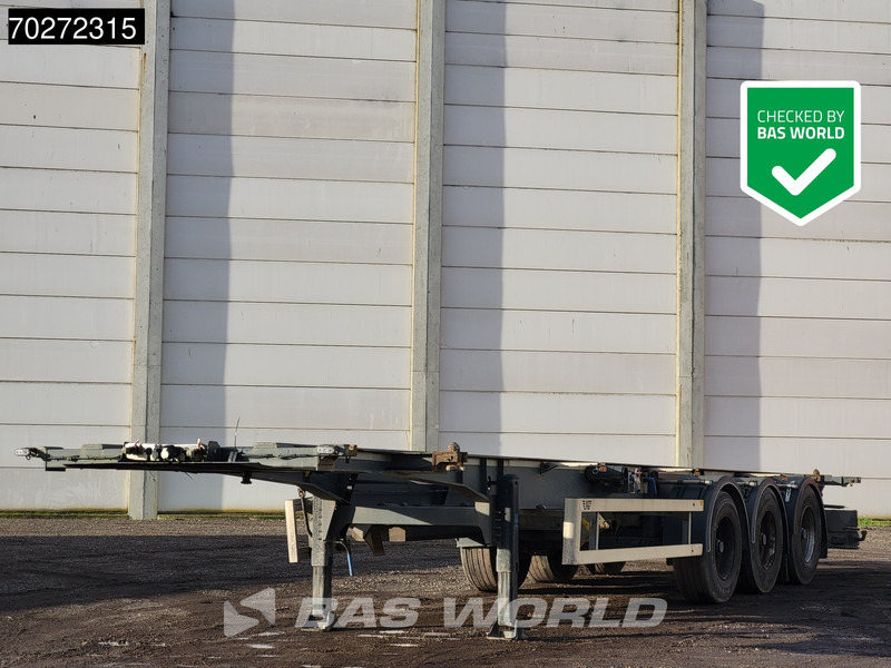 Container-transport/ Vekselflak semitrailer LAG O-3-CC 3 axles Liftachse 30ft 40ft: bilde 1