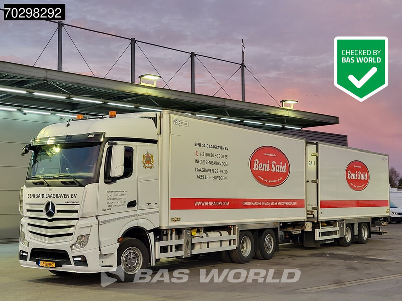 Mercedes-Benz Actros 2643 6X2 NL-Combi Frigoblock FB-FIL2 2tons Ladebordwand Retarder Automatic Xenon - Lastebil: bilde 1 Mercedes-Benz Actros 2643 6X2 NL-Combi Frigoblock FB-FIL2 2tons Ladebordwand Retarder Automatic Xenon - Lastebil: bilde 1
