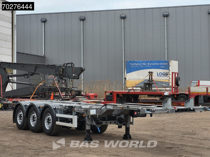 Lecitrailer SR3EC 3 axles UNUSED Liftachse Multi'45 - Container-transport/ Vekselflak semitrailer: bilde 3 Lecitrailer SR3EC 3 axles UNUSED Liftachse Multi'45 - Container-transport/ Vekselflak semitrailer: bilde 3