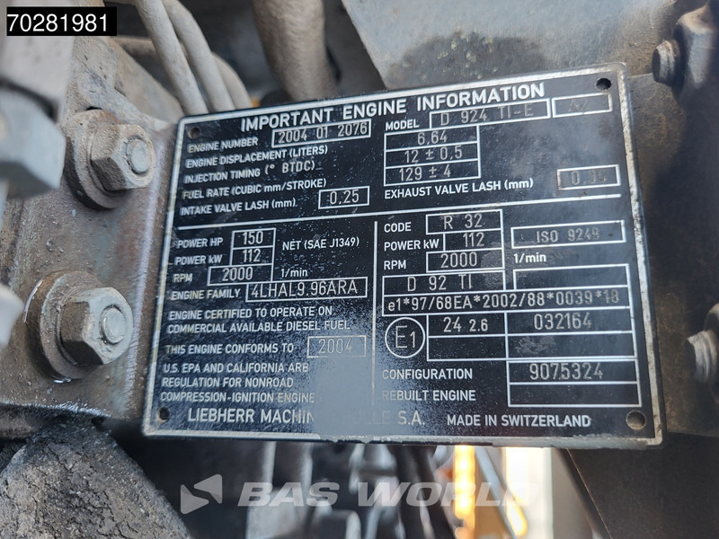 Beltegraver Liebherr R914B HDSL: bilde 15