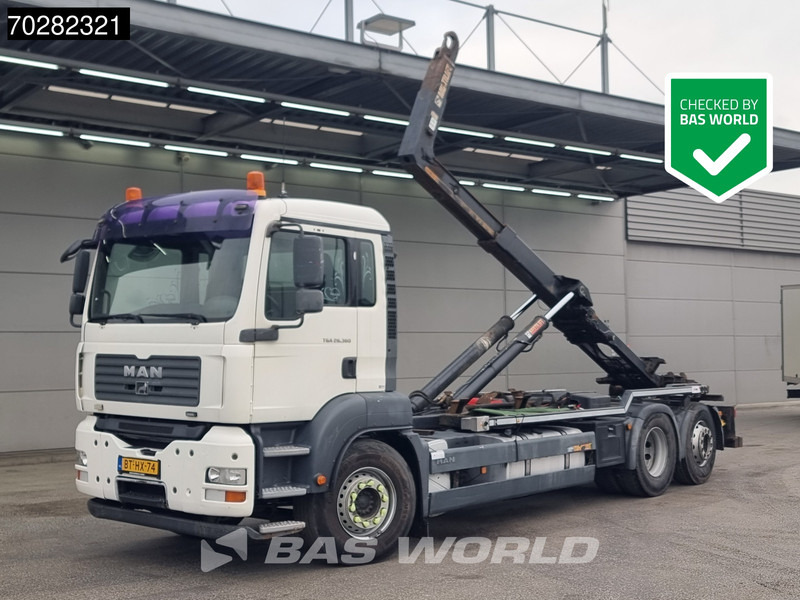 MAN TGA 26.360 6X2 NL-Truck Hydrauliek Haakarm Euro 5 - Krokbil: bilde 1 MAN TGA 26.360 6X2 NL-Truck Hydrauliek Haakarm Euro 5 - Krokbil: bilde 1