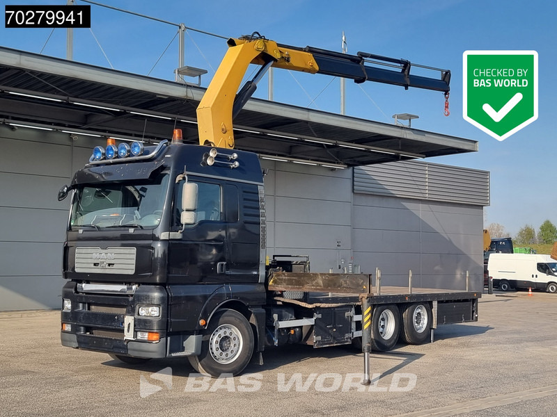 MAN TGA 26.430 6X2 Palfinger PK32080 Kran Crane Manual Liftachse Euro 4 - Planbil, Kranbil: bilde 1 MAN TGA 26.430 6X2 Palfinger PK32080 Kran Crane Manual Liftachse Euro 4 - Planbil, Kranbil: bilde 1